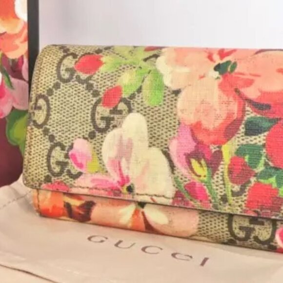 Gucci Bloom, pink long bifold wallet - Picture 2 of 2